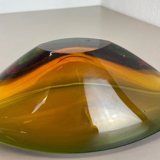 Image 1 of Centre de table vintage en verre de Murano, Italie, années 1970