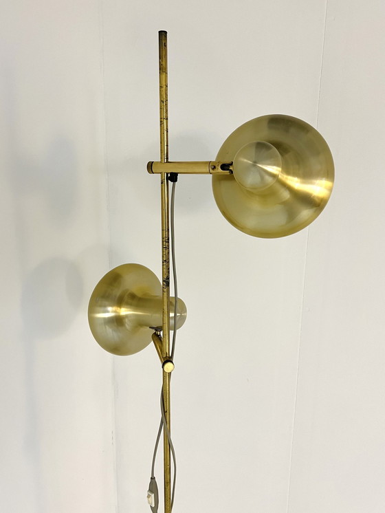 Image 1 of Lampadaire en laiton Ts Belysning '60