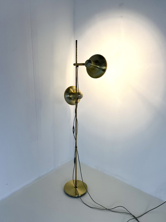 Image 1 of Lampadaire en laiton Ts Belysning '60
