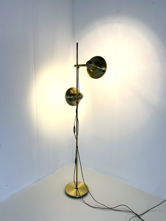 Image 1 of Lampadaire en laiton Ts Belysning '60