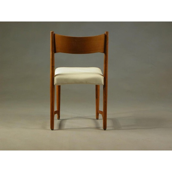 Image 1 of Chaise de salle à manger vintage par H. J. Wegner pour Plan Møbler, 1940