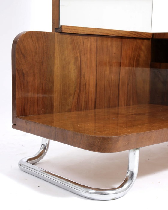 Image 1 of Vintage Art Deco Robert Slézak Mirror Dresser