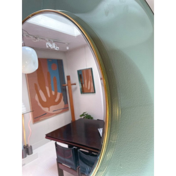 Image 1 of Miroir rond du milieu du siècle modèle 1699 par Max Ingrand pour Fontana Arte, Italie années 60
