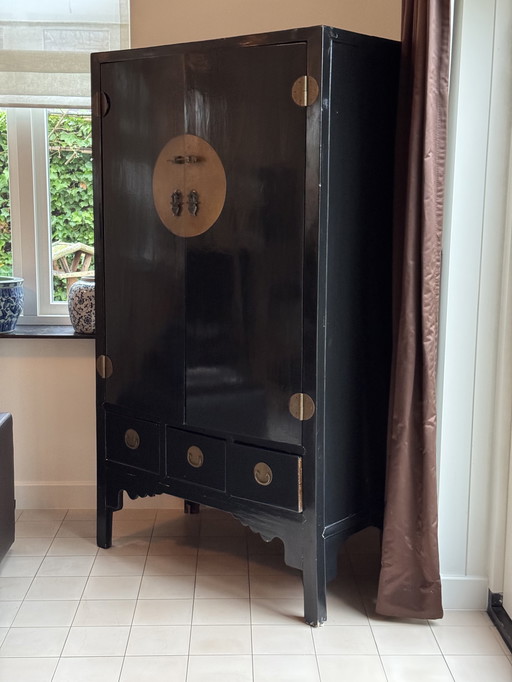 Armoire à dîner chinoise en bois