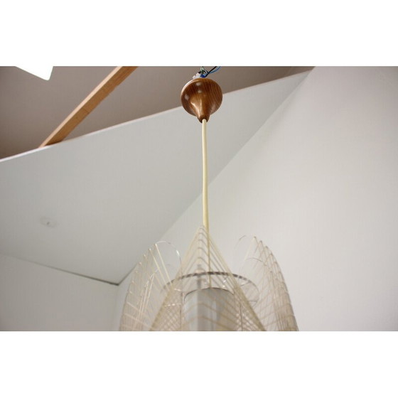 Image 1 of Lustre vintage "toile d'araignée", Tchécoslovaquie, années 1960