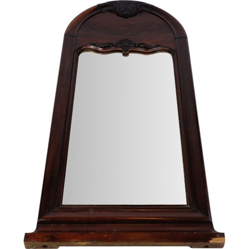Miroir vintage Christian Viii en acajou, 1860s