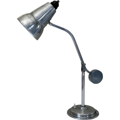 Lampe à contrepoids vintage moderniste, 1960