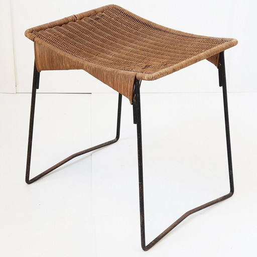 Tabouret vintage par Raoul Guys pour Airborne, 1950