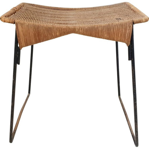 Tabouret vintage par Raoul Guys pour Airborne, 1950