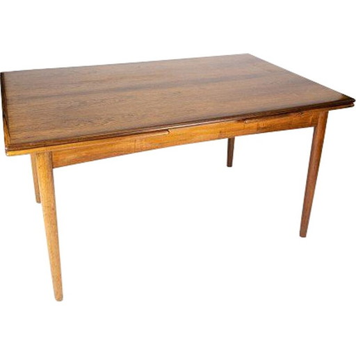 Table vintage en palissandre avec rallonges Danemark 1960