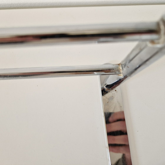 Image 1 of Porte-manteau vintage chromé