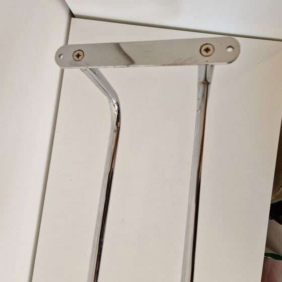 Image 1 of Porte-manteau vintage chromé