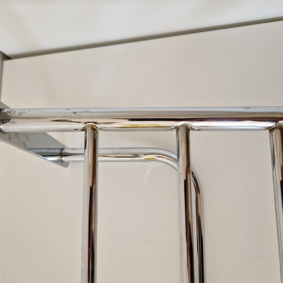 Image 1 of Porte-manteau vintage chromé