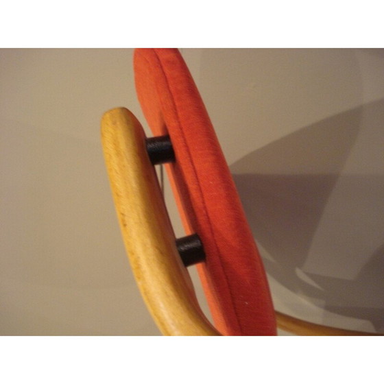 Image 1 of Fauteuil scandinave en hêtre - années 1950