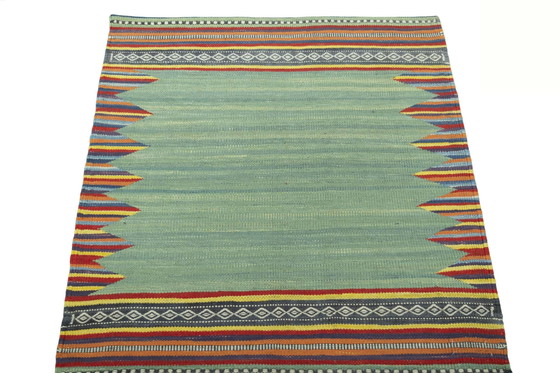 Image 1 of Kilim Fars tissé à la main en laine - 93 X 86 cm