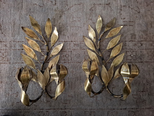 2x D'Appliques Maison Floart 1960