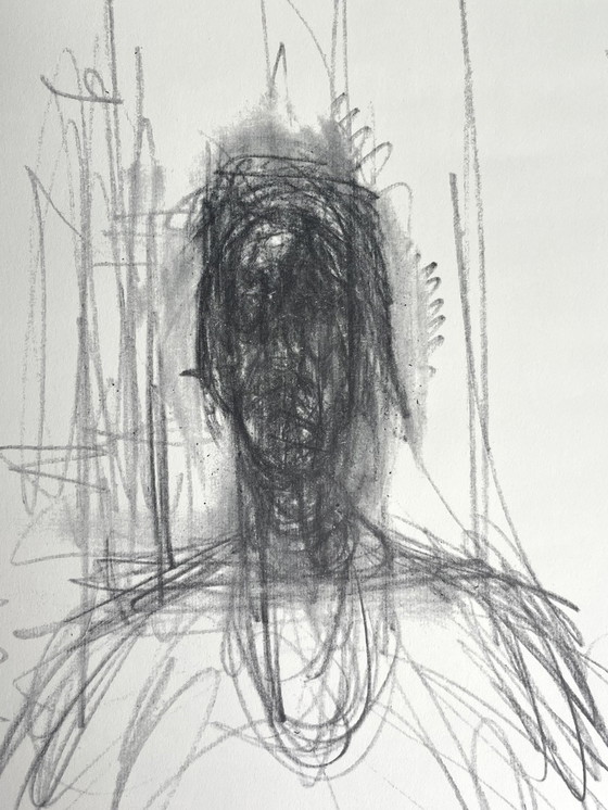 Image 1 of Alberto Giacometti, rare affiche originale vintage