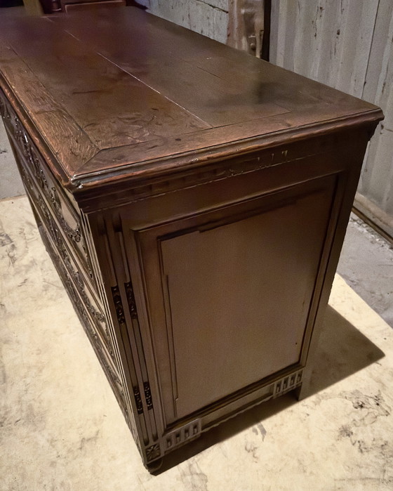 Image 1 of Commode ancienne de style Louis Xvi