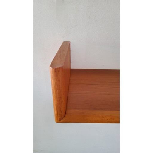 Paire d'étagères murales flottantes vintage, 1960