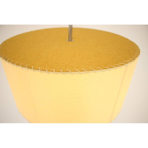 Image 1 of Lampadaire vintage en papier parchemin, Allemagne 1970