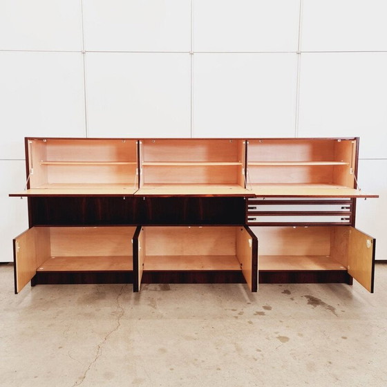 Image 1 of Buffet vintage surélevé en bois de rose