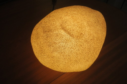 André Cazenave For Singleton Moon Rock Lamp, Italie 1960S