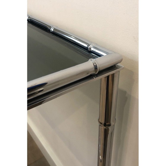 Image 1 of Console vintage avec miroir, France 1970