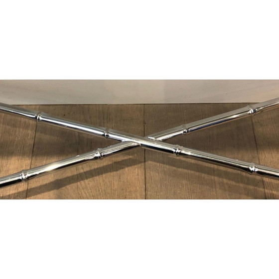 Image 1 of Console vintage avec miroir, France 1970