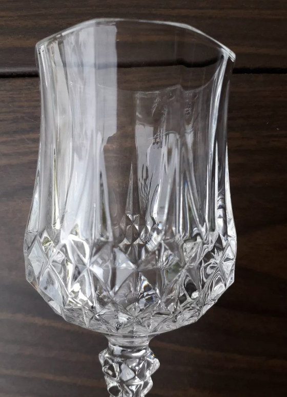 Image 1 of Verres À Pied Cristal D'Arques Modèle Longchamp