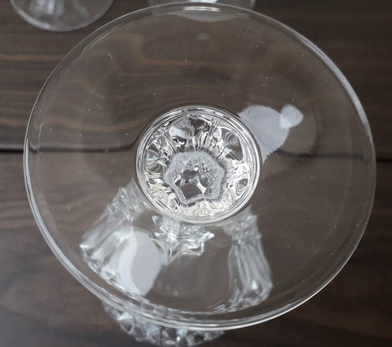 Image 1 of Verres À Pied Cristal D'Arques Modèle Longchamp