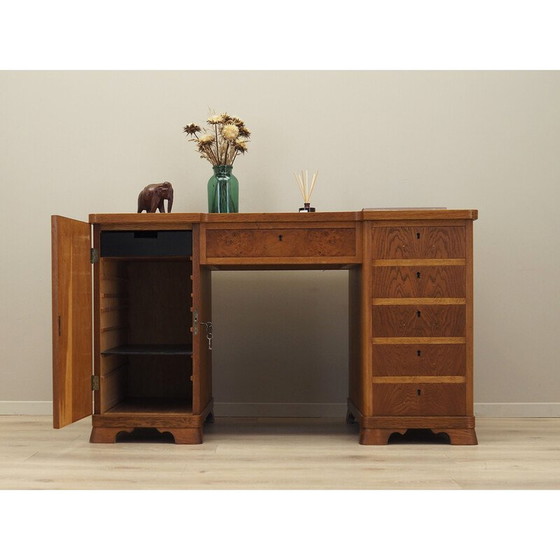Image 1 of Bureau vintage en chêne, Danemark 1960