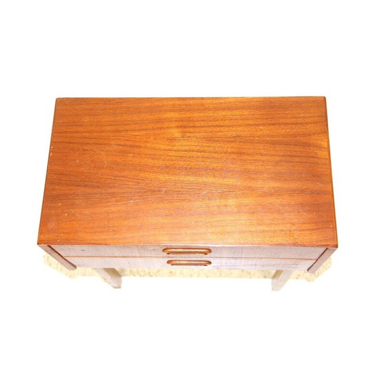 Image 1 of Commode vintage en teck et hêtre, Suède 1960
