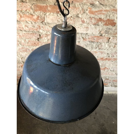 Image 1 of Lampe suspendue industrielle vintage, 1960