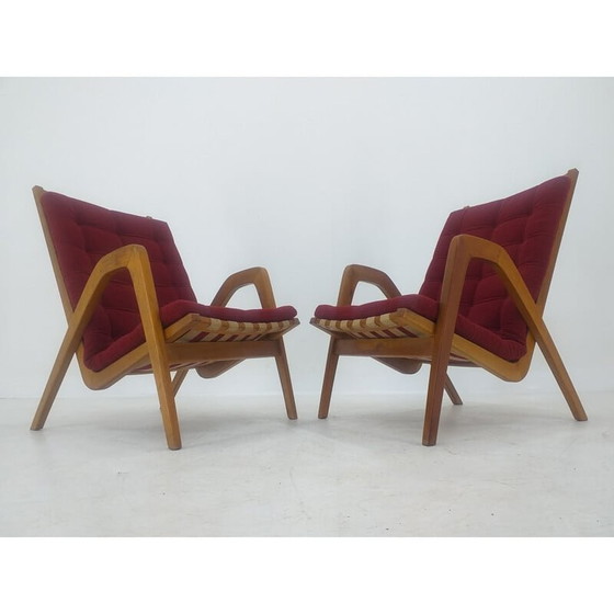 Image 1 of Paire de fauteuils vintage Art Déco par Jan Vanek 1930s