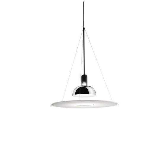 Image 1 of Lampe suspendue vintage "Frisbi" par Castiglioni, 1978