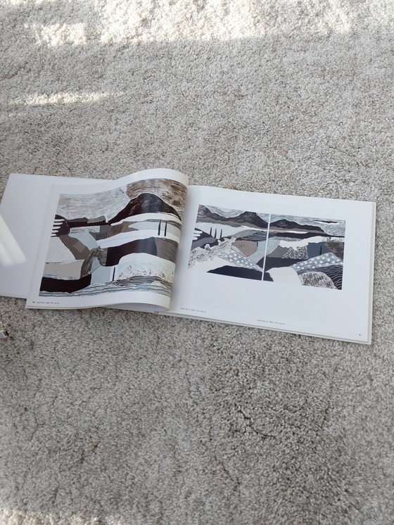 Image 1 of Sérigraphie encadrée de Ronald Boonacker avec le livre 'Dreamed Landscapes'Ku All Screen Prints 1998-2013