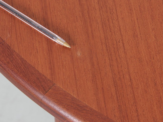 Image 1 of Table De Repas Scandinave Extensible En Teck 4/8 Pers.