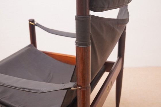 Image 1 of Fauteuil Et Ottomane Par Erik Worts Pour Niels Eilersen