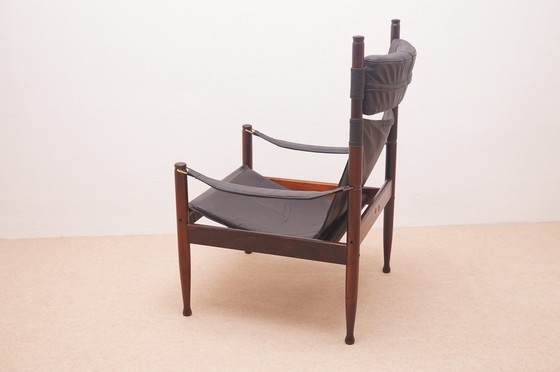 Image 1 of Fauteuil Et Ottomane Par Erik Worts Pour Niels Eilersen