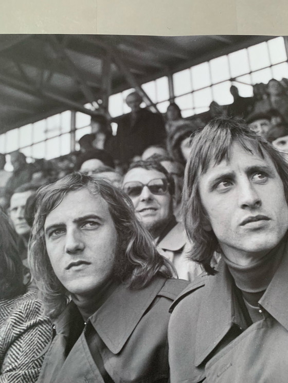 Image 1 of Johan Cruyff Neeskens Vintage Ajax Poster