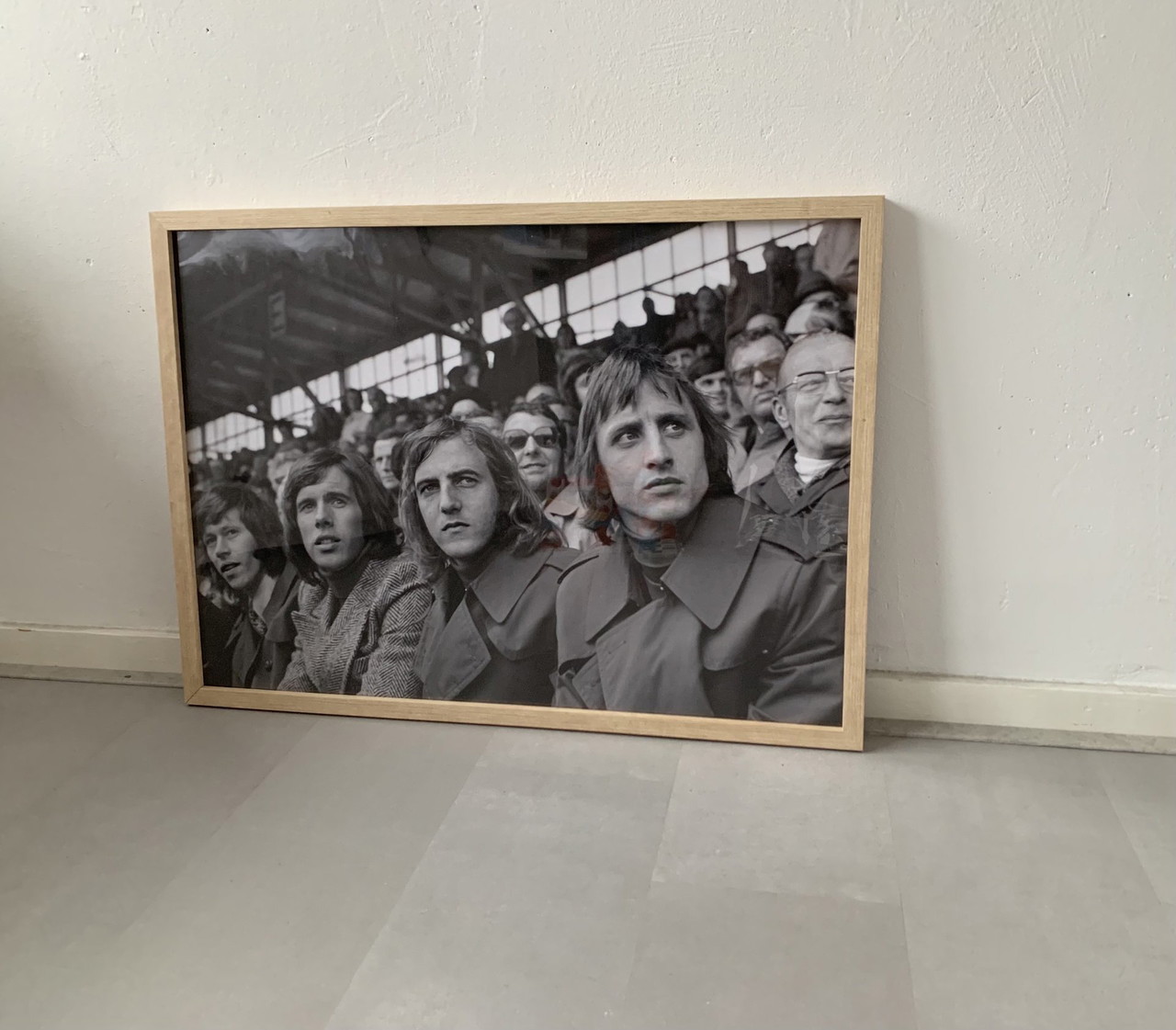 Johan Cruyff Neeskens Vintage Ajax Poster