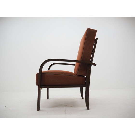 Image 1 of Fauteuil Vintage Art Déco Tchécoslovaquie 1930s