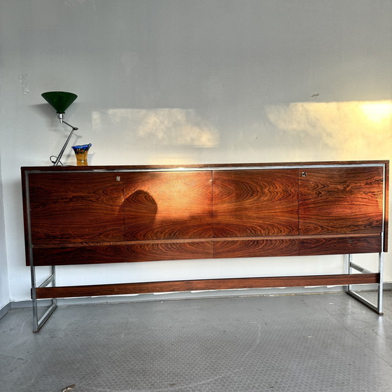 Image 1 of Buffet en bois de rose Mid Century