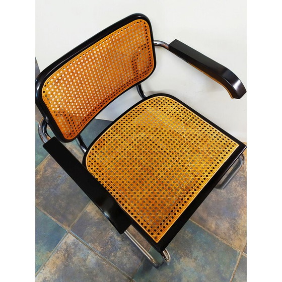 Image 1 of Chaise Vintage Cesca par Marcel Breuer Italie 1962s