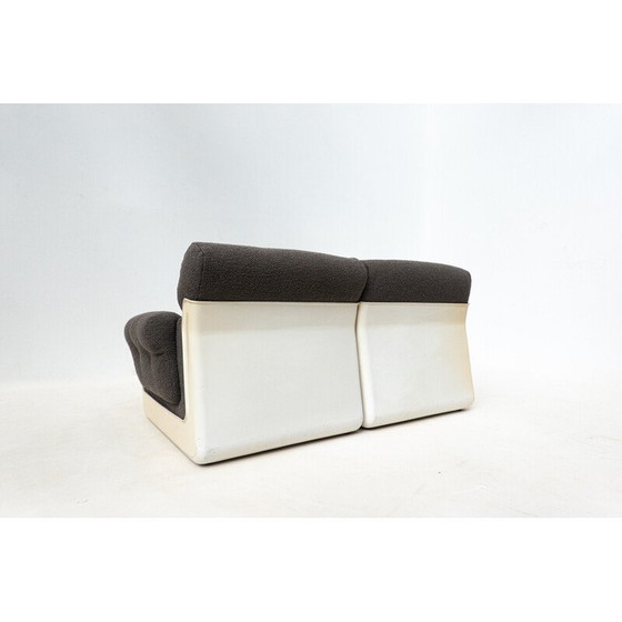 Image 1 of Canapé modulaire à deux places, Mid Century, Italie, années 1970