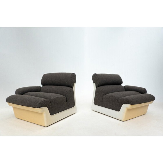 Image 1 of Canapé modulaire à deux places, Mid Century, Italie, années 1970
