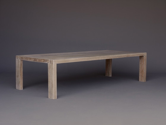 Image 1 of Table basse en chêne hollandais, moderniste du Mid Century, 1960S