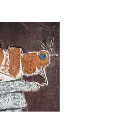 Image 1 of Lithographie vintage "Insect on Rock" de Ru van Rossem, 1962