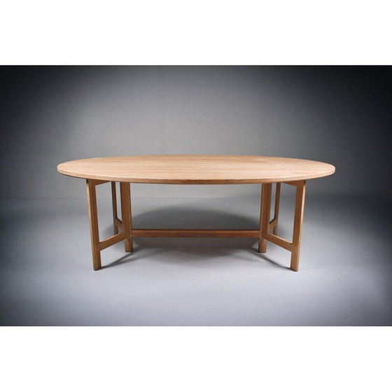 Image 1 of Table vintage en pin chaulé par Olle Pira, Suède 1960