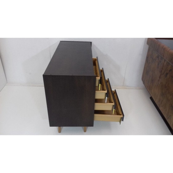 Image 1 of Commode vintage pour Interier Praha en chêne et plastique 1960s